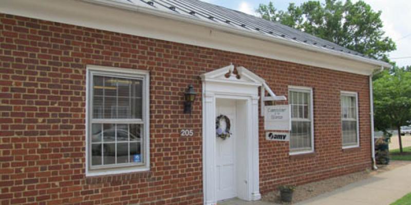 مبنى محكمة شارلوت من الخارج