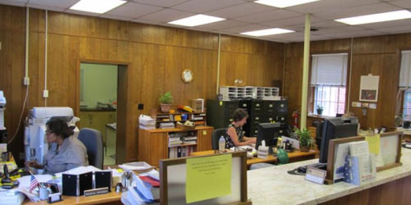 مبنى محكمة شارلوت من الداخل